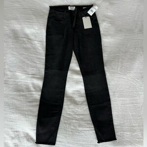 Frame Denim Black Jeans